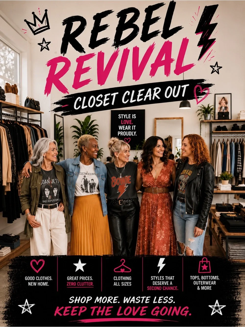 Rebel’s Closet Clear Out!  You Won Something Cute From Rebel_Revival!